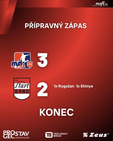 S Považskou Bystricí jsme podlehli 2:3